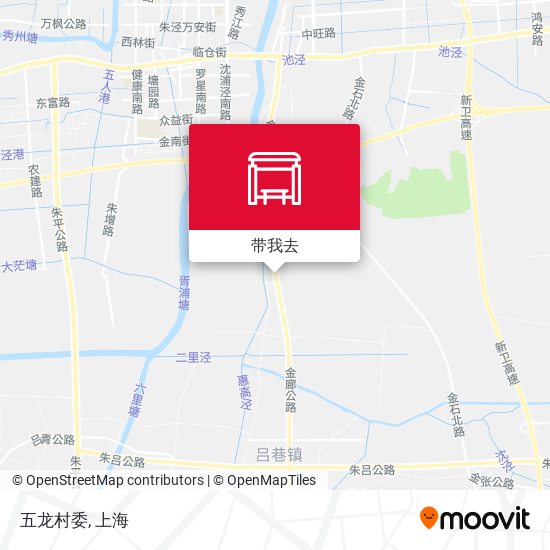 五龙村委地图