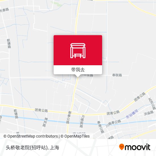 头桥敬老院(招呼站)地图