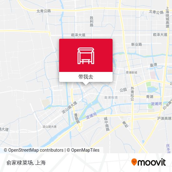 俞家棣菜场地图
