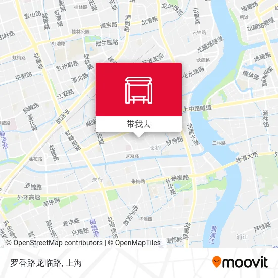 罗香路龙临路地图