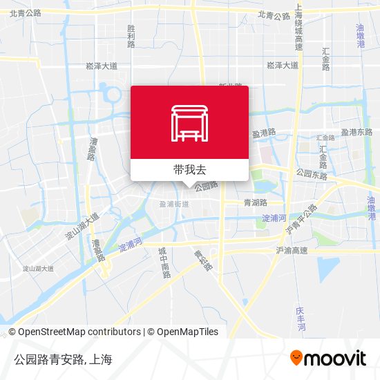 公园路青安路地图