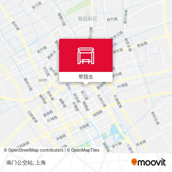 南门公交站地图