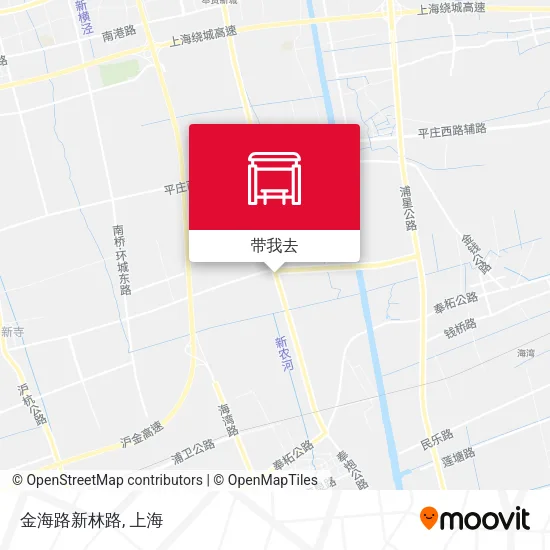 金海路新林路地图