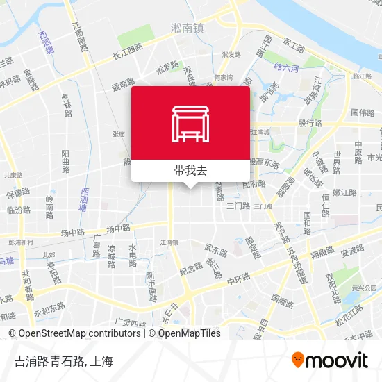 吉浦路青石路地图