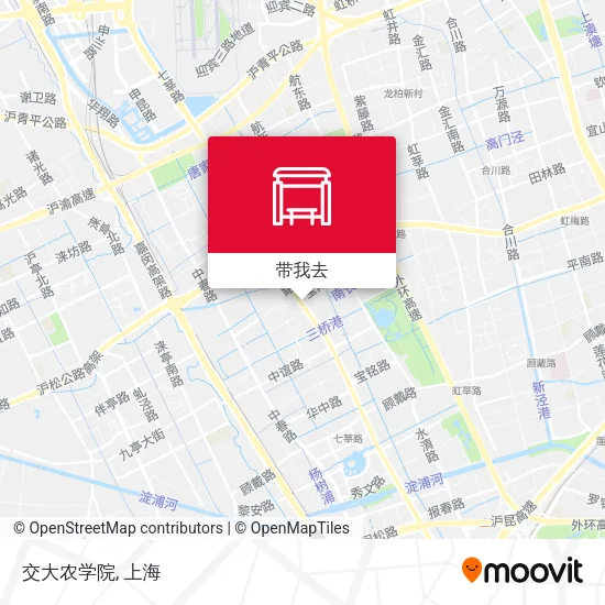 交大农学院地图