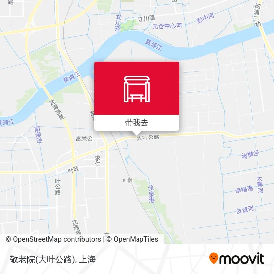 敬老院(大叶公路)地图