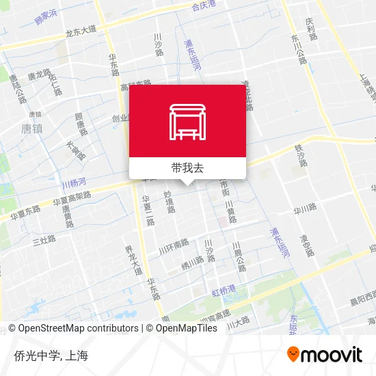 侨光中学地图