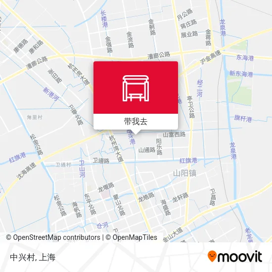 中兴村地图