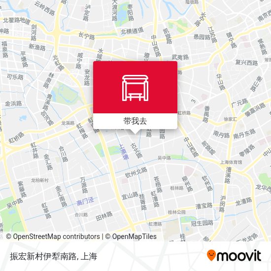 振宏新村伊犁南路地图