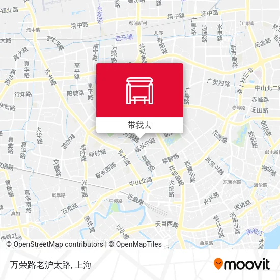 万荣路老沪太路地图