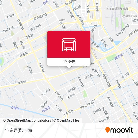 宅东居委地图