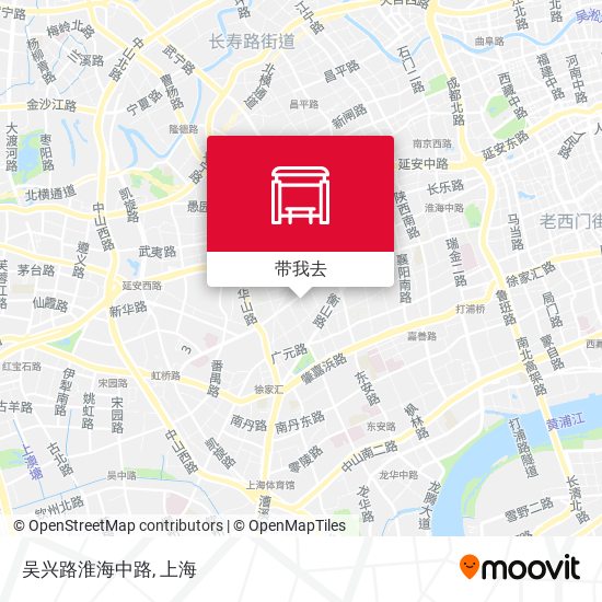 吴兴路淮海中路地图