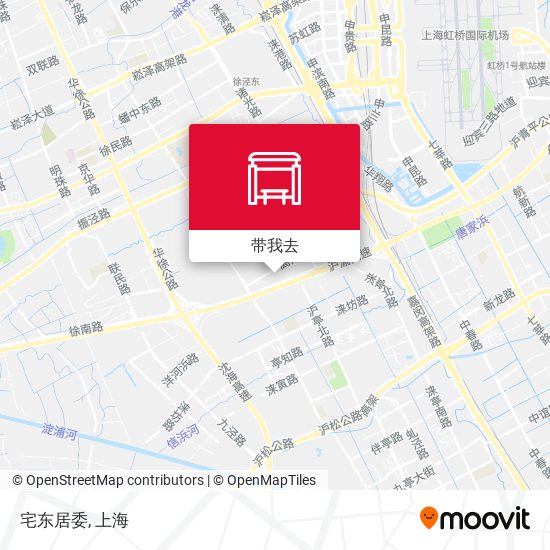 宅东居委地图