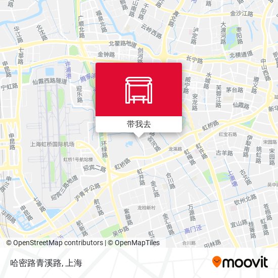 哈密路青溪路地图