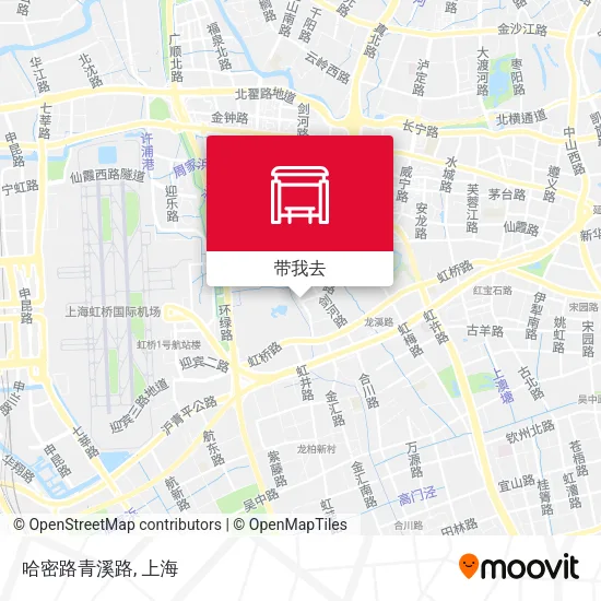 哈密路青溪路地图