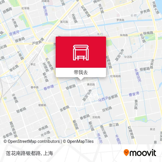 莲花南路银都路地图