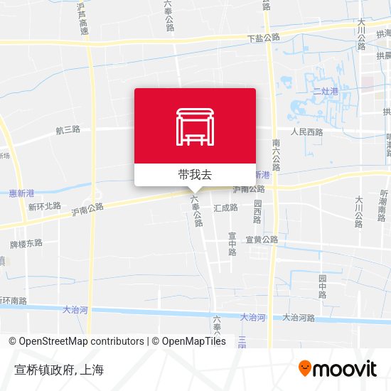 宣桥镇政府地图