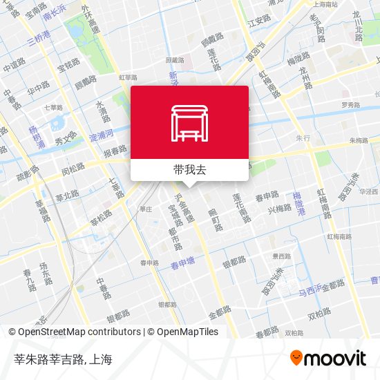 莘朱路莘吉路地图