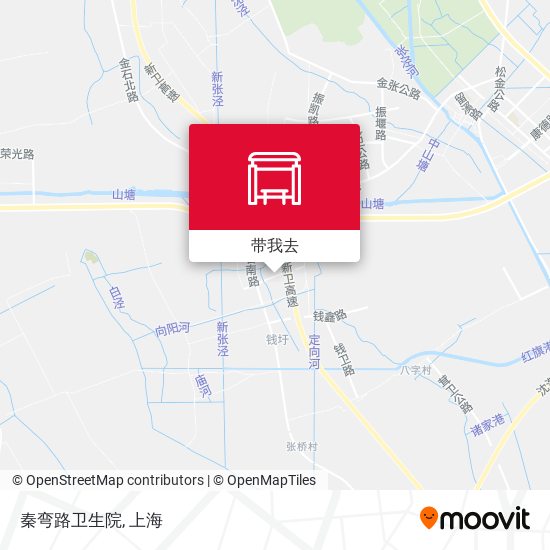 秦弯路卫生院地图