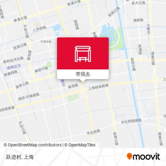 跃进村地图