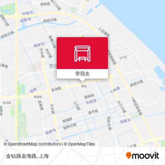 金钻路金海路地图