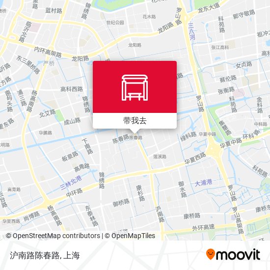 沪南路陈春路地图