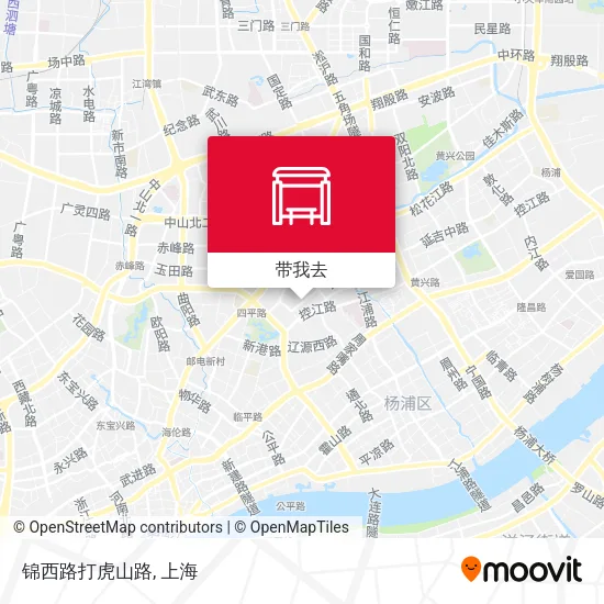 锦西路打虎山路地图