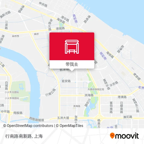 行南路南新路地图