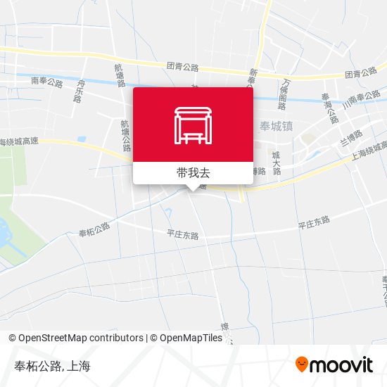 奉柘公路地图