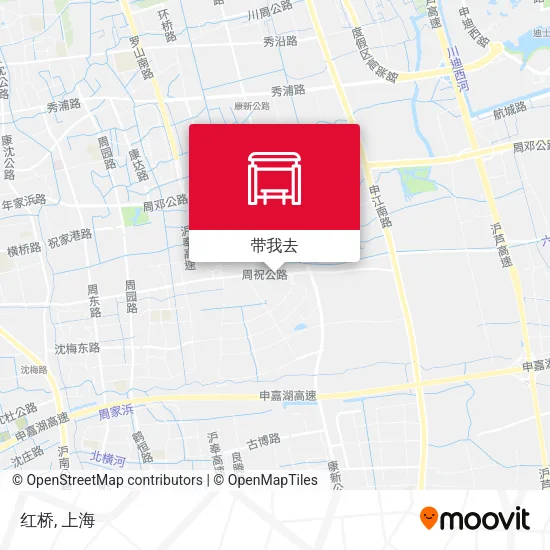 红桥地图