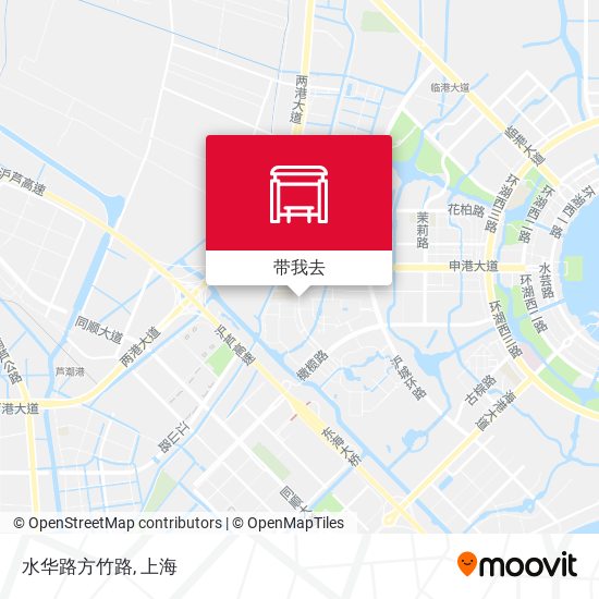 水华路方竹路地图