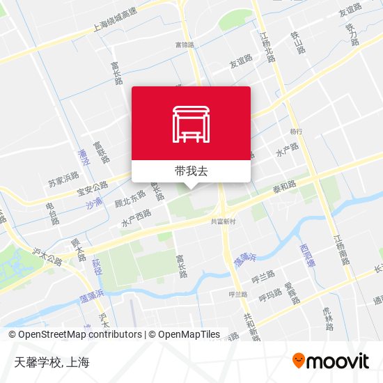 天馨学校地图