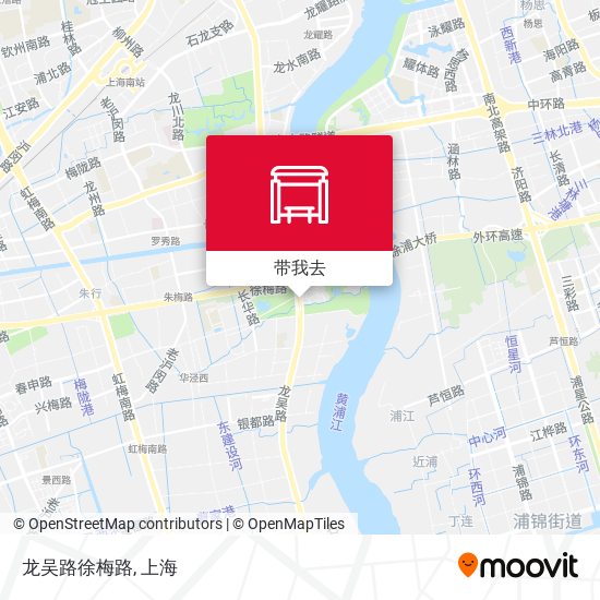 龙吴路徐梅路地图