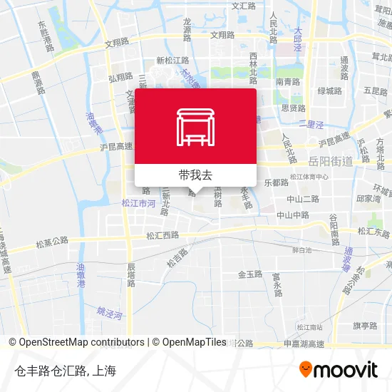 仓丰路仓汇路地图