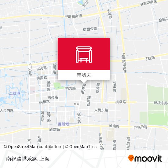 南祝路拱乐路地图