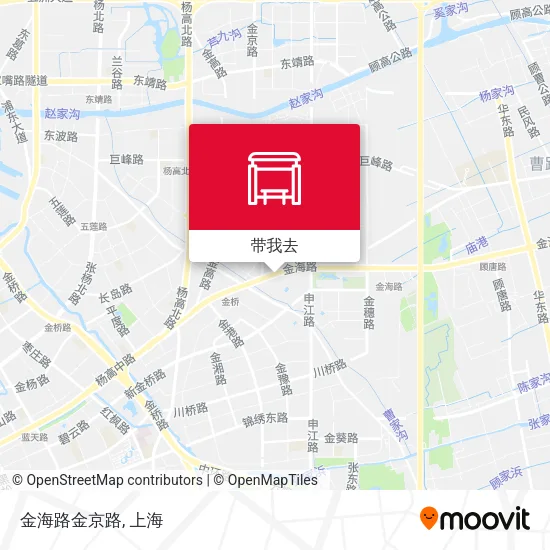 金海路金京路地图