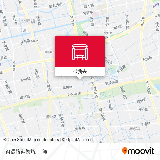 御霞路御衡路地图
