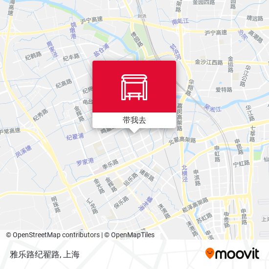 雅乐路纪翟路地图