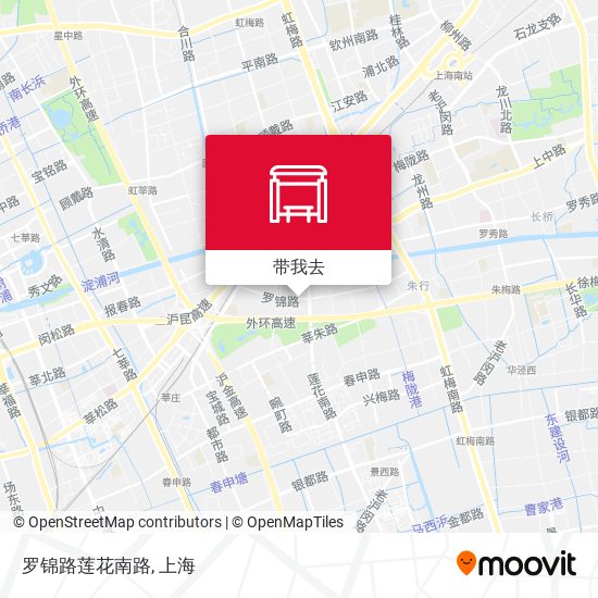 罗锦路莲花南路地图