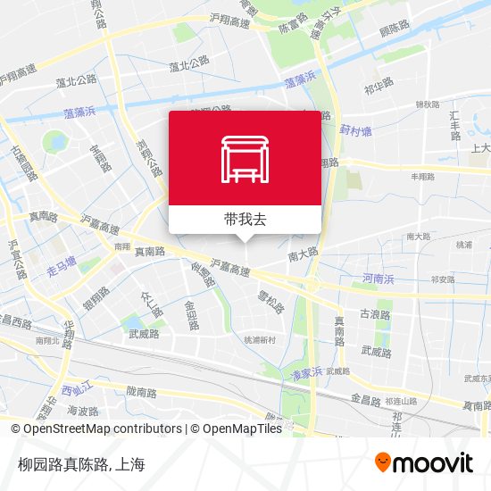 柳园路真陈路地图