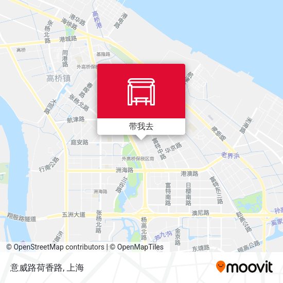 意威路荷香路地图