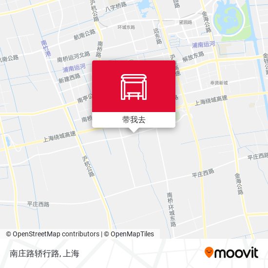 南庄路轿行路地图