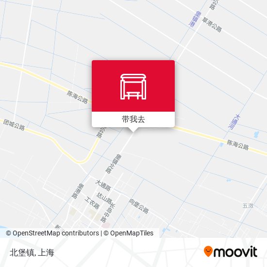 北堡镇地图
