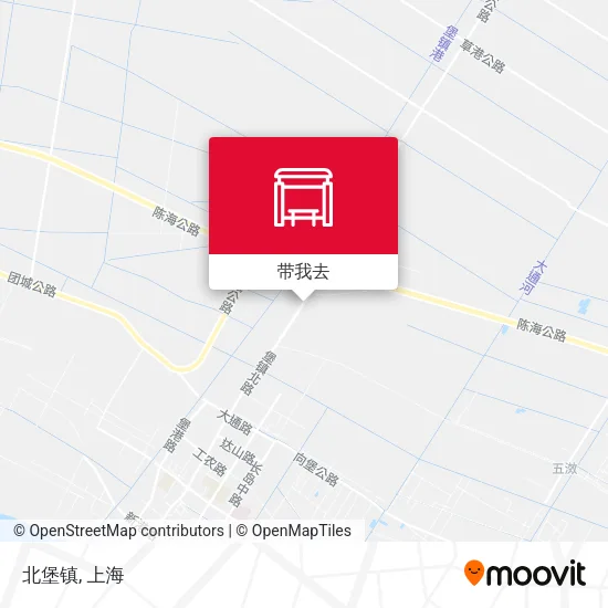 北堡镇地图
