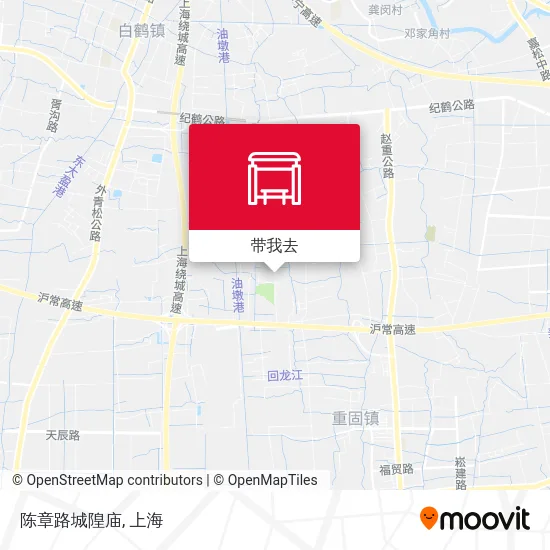 陈章路城隍庙地图