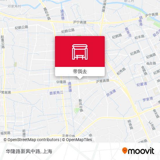 华隆路新凤中路地图