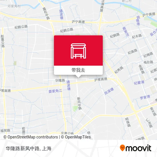 华隆路新凤中路地图