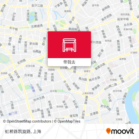 虹桥路凯旋路地图