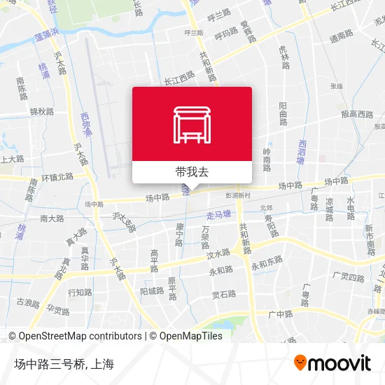 场中路三号桥地图