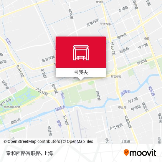 泰和西路富联路地图